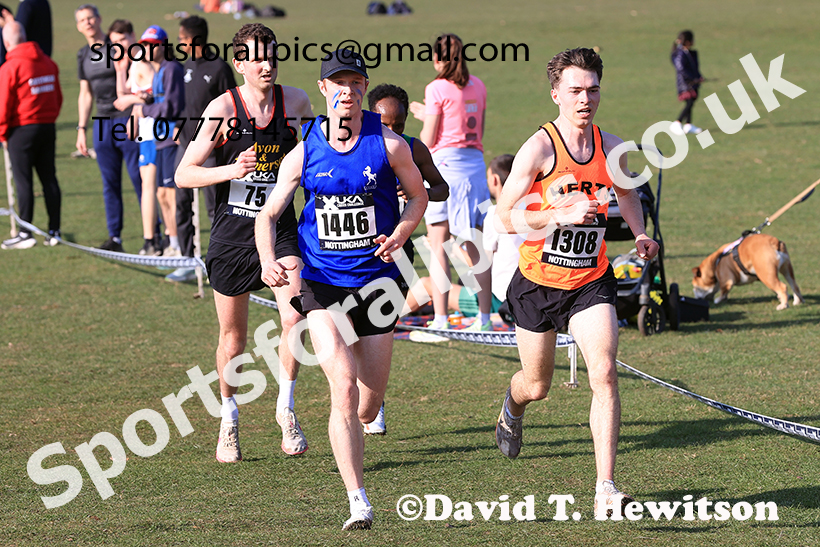 Senior mens 2025 UK CAU Inter Counties Cross Country Champs., Wollaton Park, Nottingham. Photo: David T. Hewitson/Sports for All Pics
